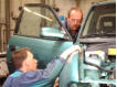 Opel Astra mit Frontschaden