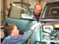 Opel Astra mit Frontschaden